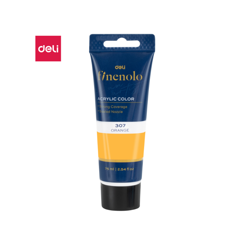 AKRILNA BOJA DELI U TUBI NARANDŽASTA 75ml EC75-OR slika 1