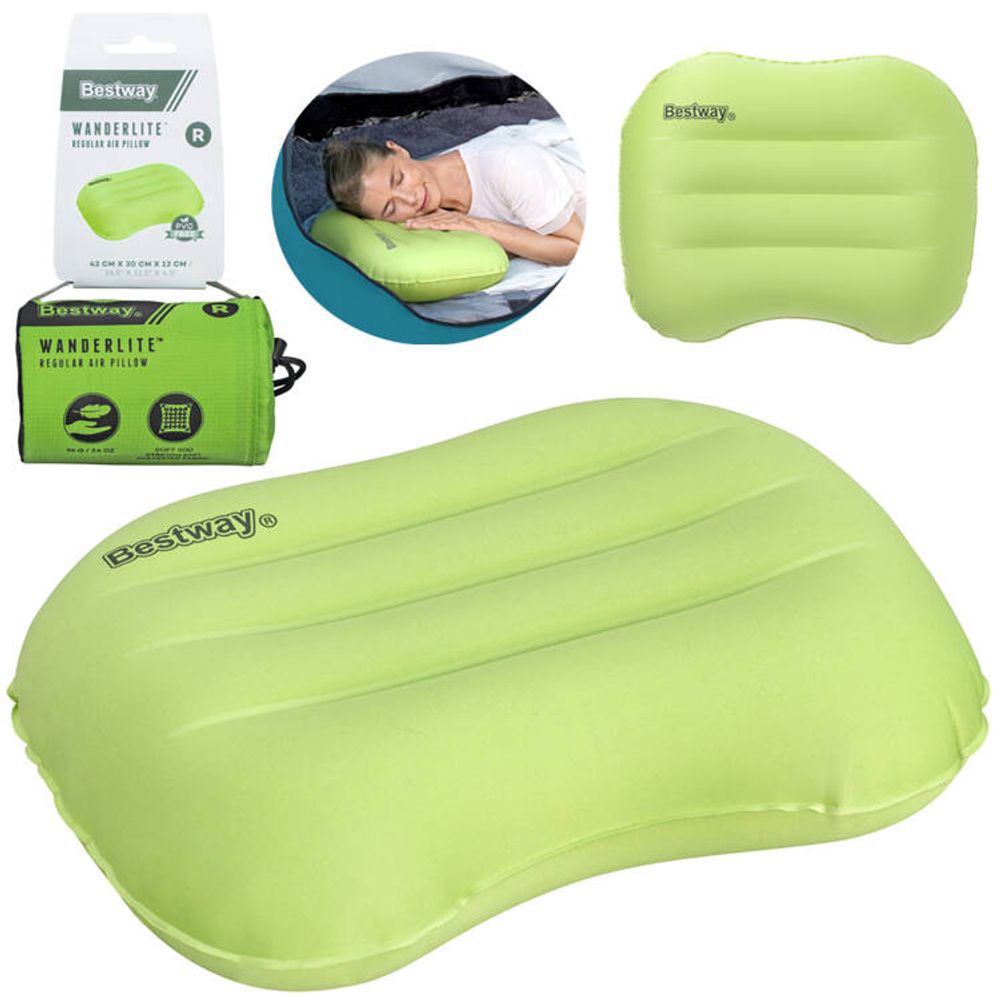 Bestway putni jastuk na napuhavanje WanderLite 69624 - 42cmx30cm slika 1