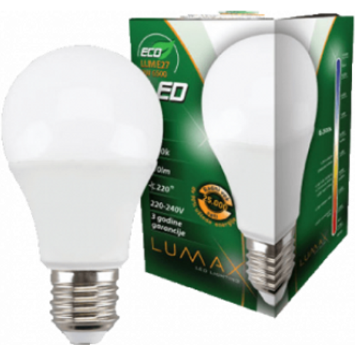 Lumax Sijalica Led ECO LUME27-9W 3000K 1/10 slika 1