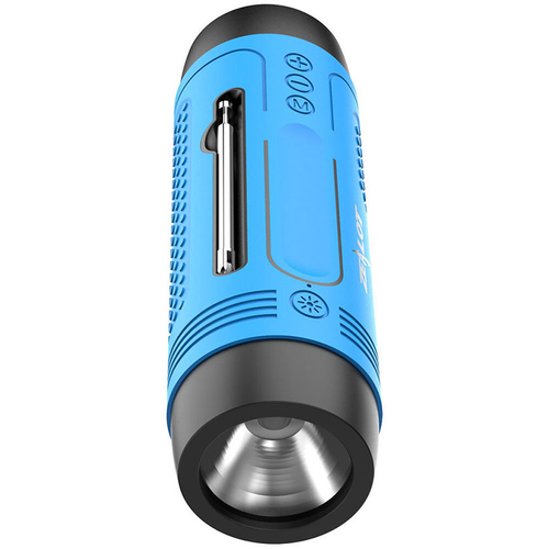 Bluetooth zvucnik A2 sa LED lampom plavi slika 1