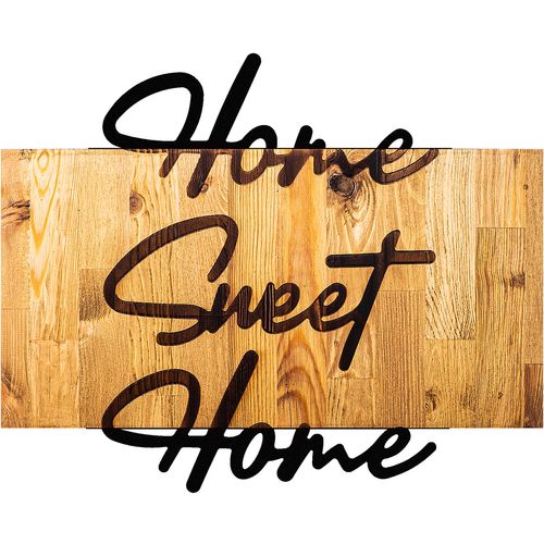 Wallity Drvena zidna dekoracija, Home Sweet Home slika 3