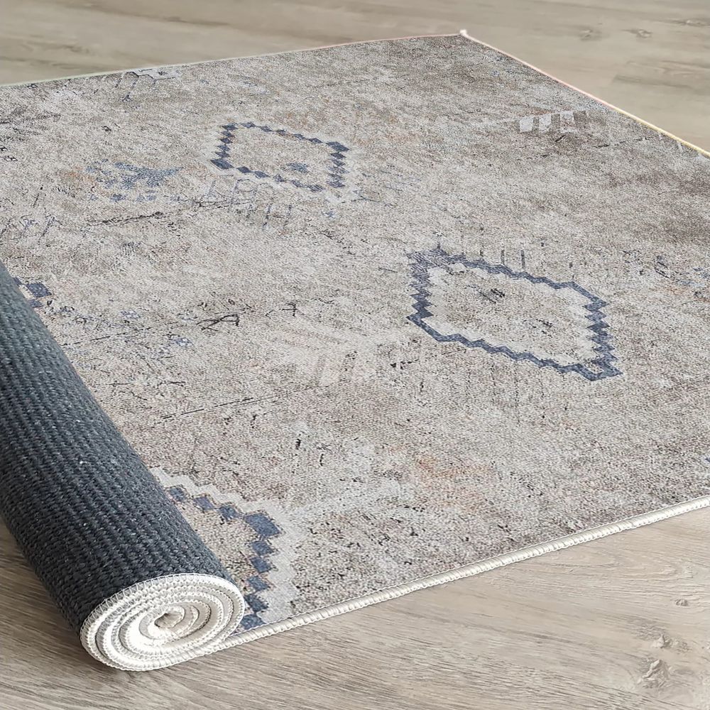 Sivi Tepih Woopamuk033 (100 x 300 cm) slika 4