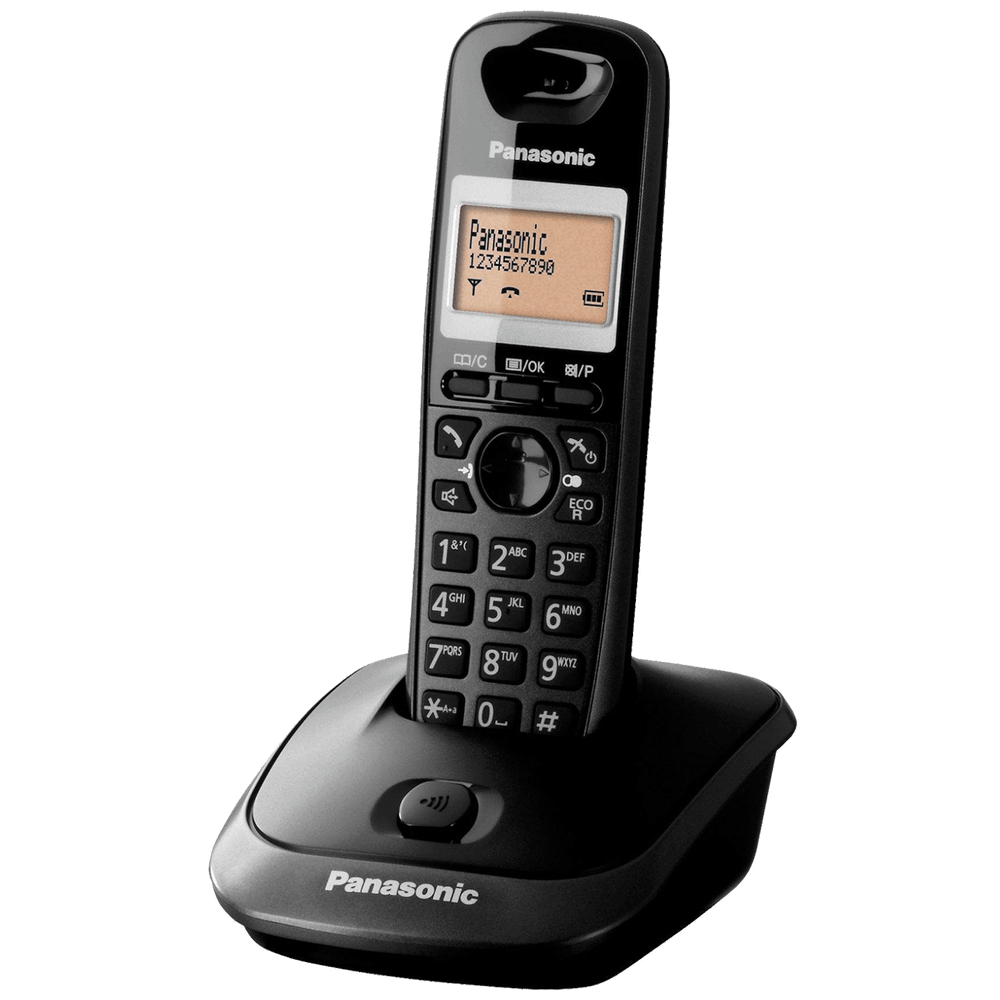 Panasonic Telefon bežični, DECT/GAP , 1.4" display, crna boja - KX-TG2511FXT slika 1