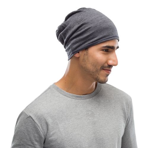 MARAMA BUFF MERINO WOOL LIGHTWEIGHT SOLID GREY slika 4