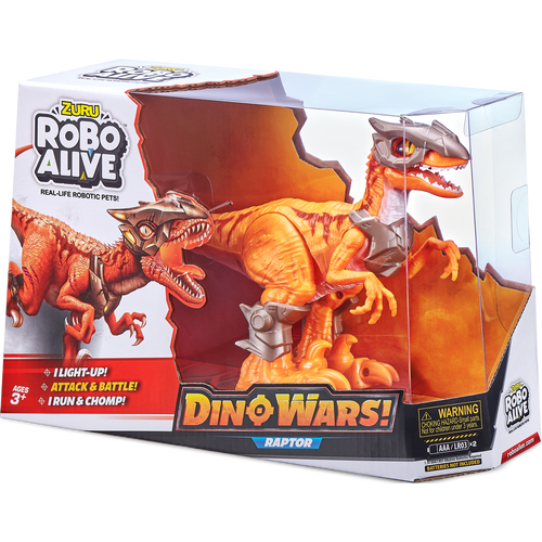Robo alive robotički raptor - Dino Wars slika 3