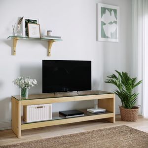 TV302 Oak TV Unit