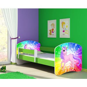 ACMA Dječiji krevet Acma II Green - 140x70cm - Dezen 18