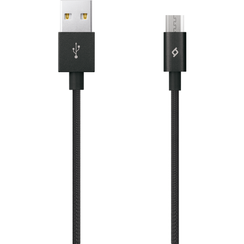 Ttec Kabel - Micro USB  to USB (1,20m)- Black - Alumi Cable slika 1