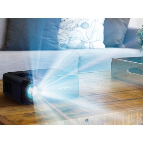 Overmax projektor Multipic 4.2, LED, 200", 4500l, HD 1080p, daljinski, crni slika 4