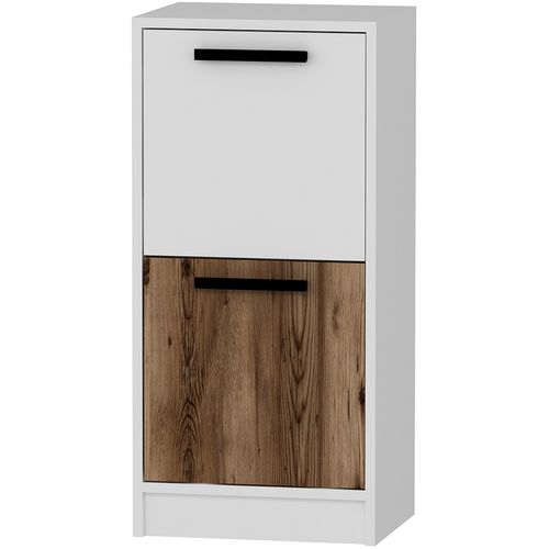 Newra - Light Walnut, White Light Walnut
White Multi Purpose Cabinet slika 4