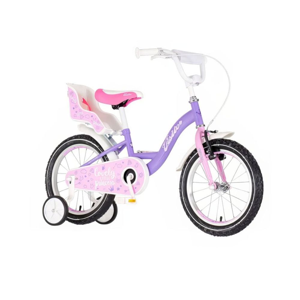 Visitor Dječiji bicikl Lovely Lil 16" Purple/Pink slika 1