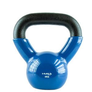 Knv kettlebell od lijevanog željeza 4 kg hms (plava)