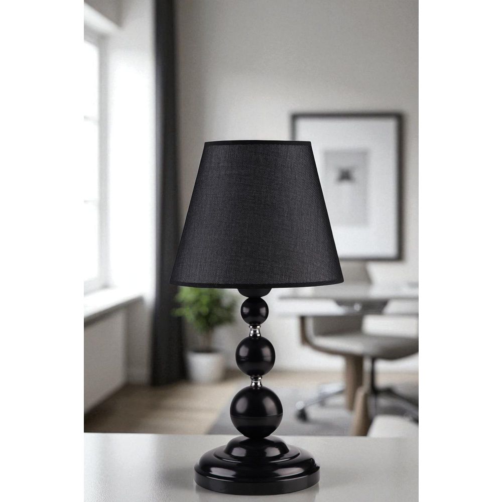 Opviq Stolna lampa 472, crna slika 1