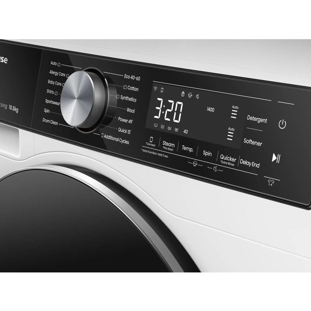 HISENSE Mašina za veš WF5S1045BW / 1400 rpm, 10.5 kg slika 4