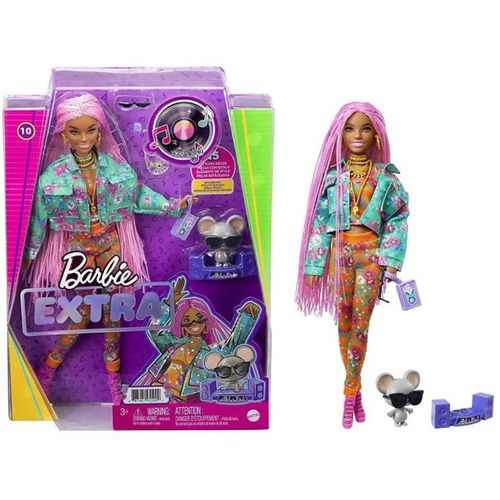 Barbie EXTRA Pink pletenice slika 1