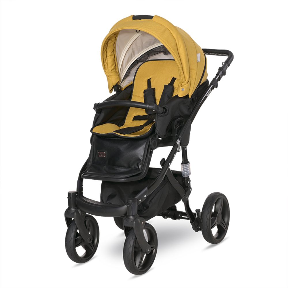 Lorelli Kolica za bebe Rimini Premium, Lemon Curry slika 6