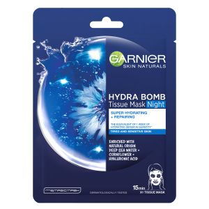 Garnier Skin Naturals Hydra Bomb Tissue Mask Night noćna maska za lice 32g