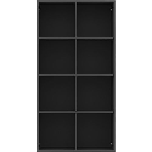 Ormarić za knjige / komoda crni 66 x 30 x 130 cm od iverice slika 14