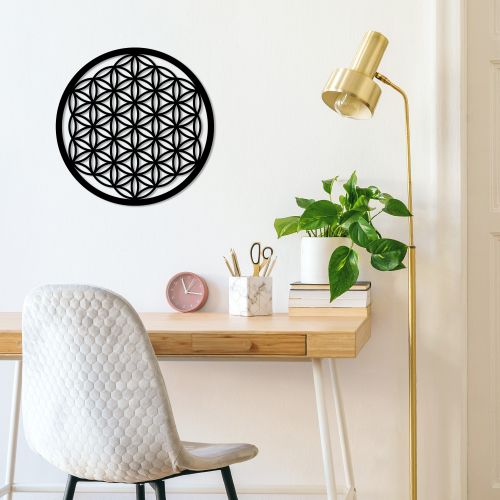 Wallity Metalna zidna dekoracija, Flower Of Life 1 slika 4