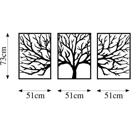 Wallity Metalna zidna dekoracija, Monumental Tree 16 slika 5