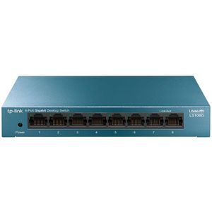 TP-Link LiteWave LS1008G 8-Port Gigabit Desktop Switch