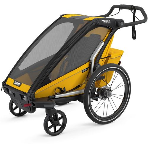 Thule Chariot Sport 1 dečija kolica/prikolica za bicikl - SpeYellow slika 3