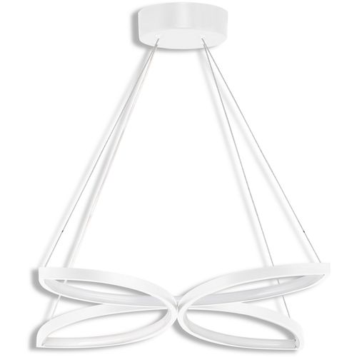 Eriphos White-White Light White Chandelier slika 3