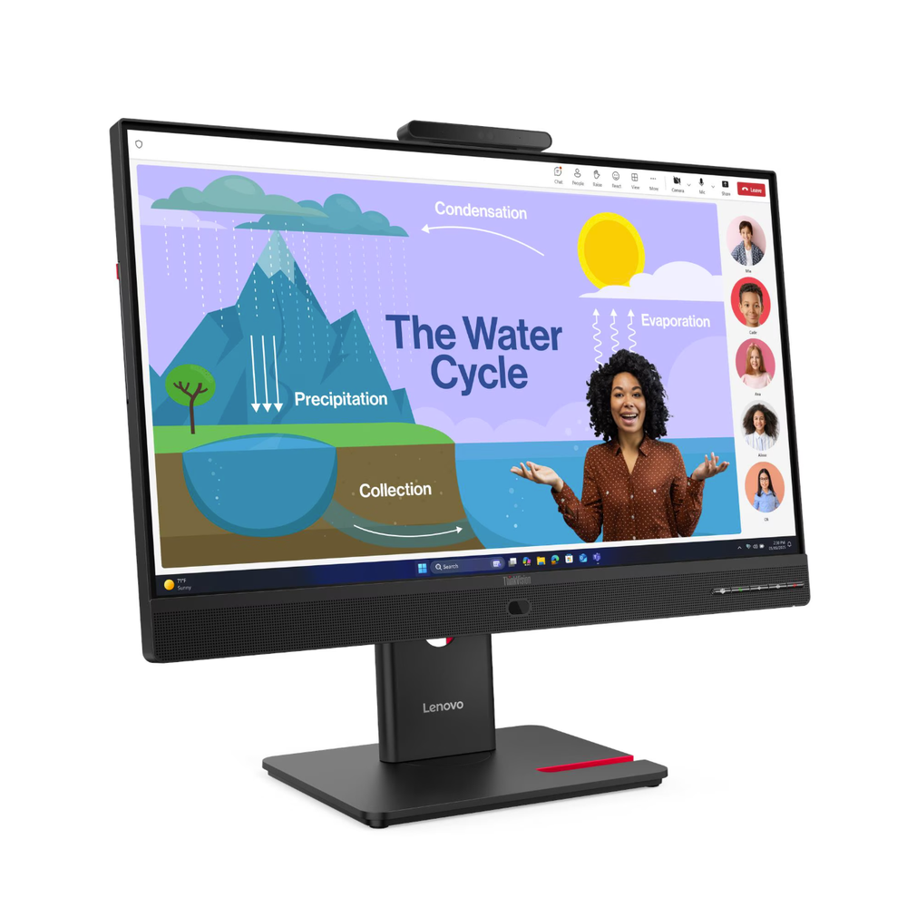 Lenovo T24D-4v FHD IPS, HDMI, DP, USB-C, kamera 64B7UAT1EU slika 1