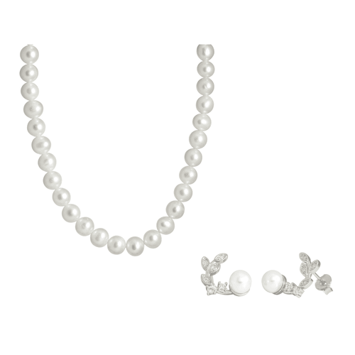 J&B Jewellery 941 Srebrni set slika 1