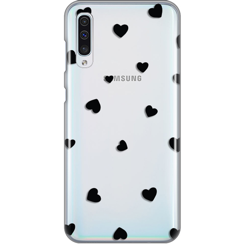 Torbica Silikonska Print Skin za Samsung A307F/A505F/A507F Galaxy A30s/A50/A50s Hearts slika 1