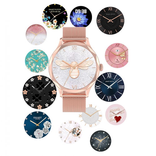 Smart Watch DTS Diamond srebrni (metalna narukvica) slika 8