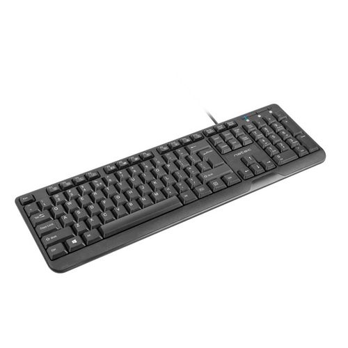 Natec NKL-0967 TROUT, Slim Multimedia Keyboard US, USB, Black slika 3