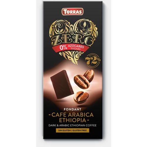 Torras Tamna čokolada 72% kakao sa Arabica kavom 100 G slika 1