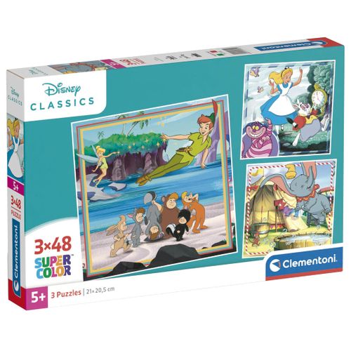 Disney Classics Puzzle 3x48 komada slika 1