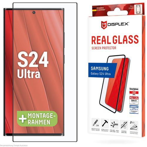 Zaštitno staklo DISPLEX Real Glass Full Cover za Samsung Galaxy S24 Ultra (01899) slika 1