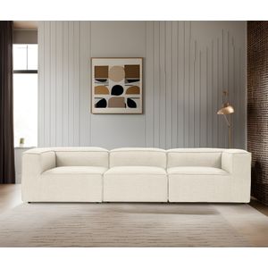 Fora 3 - Ecru Ecru 3-Seat Sofa