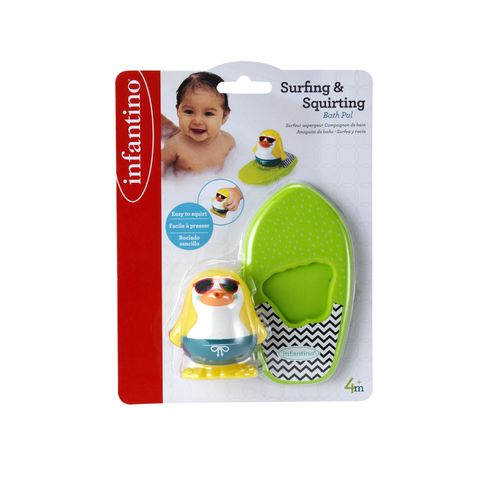 Infantino 305098 Igračka za kupanje Surfing & Squirting Bath Pal slika 3