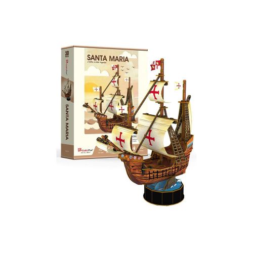 Cubicfun Puzzle Santa Maria T4031H slika 1