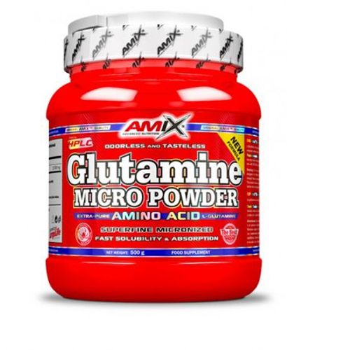 Amix® – Glutamine Micro Powder - 500 gr slika 1