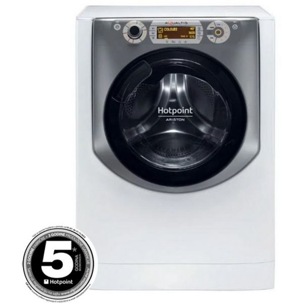 Hotpoint mašina za pranje i sušenje veša EU AQDD 107632 EU/A N, ima kapacitet pranja i sušenja od 10 kg / 7 kg veša.