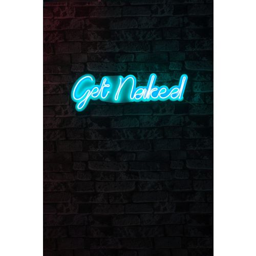 Wallity Ukrasna plastična LED rasvjeta, Get Naked - Blue slika 9