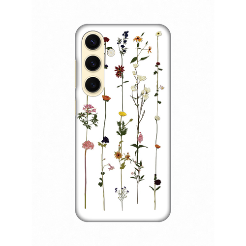 Torbica Silikonska Print Skin za Samsung S921B Galaxy S24 Flower slika 1