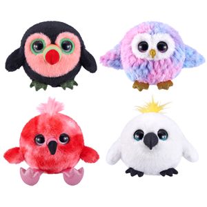 ZURU pliš ptica Pets Alive Chirpy Birds sort 9537