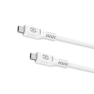 Celly kabel USB-C u USB-C 60 W, bijela