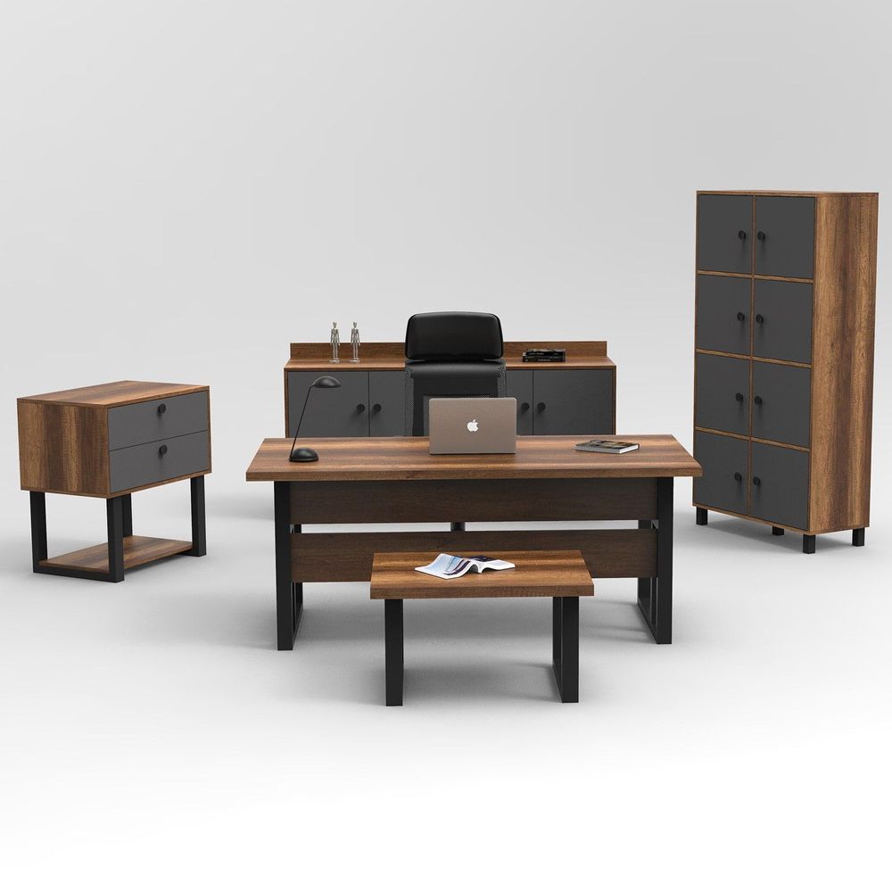 Mn11-Ba Baroque Anthracite Set Ureda slika 3
