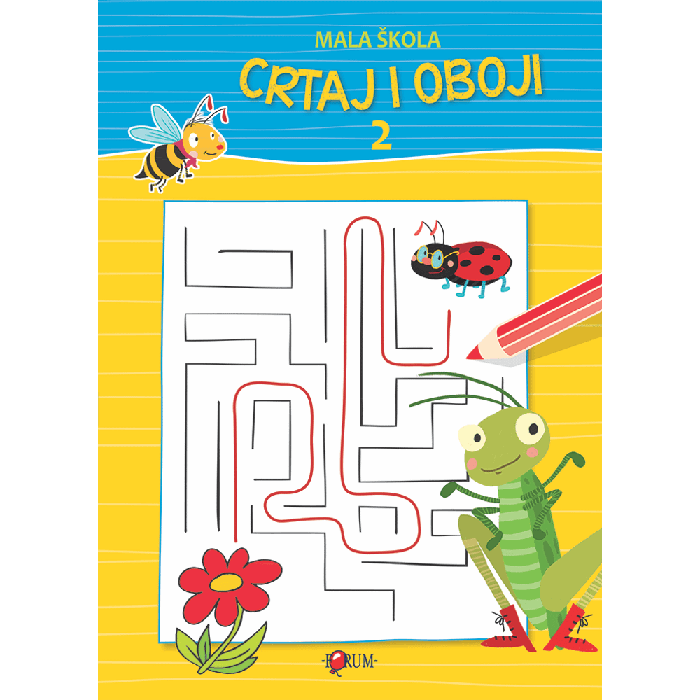 Forum Mala škola - Crtaj i oboji 1-2 slika 2