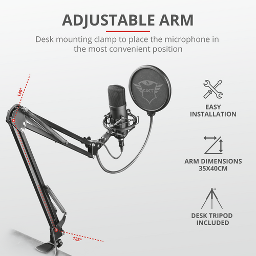 Trust mikrofon GXT252+ Emita Plus (22400) slika 4