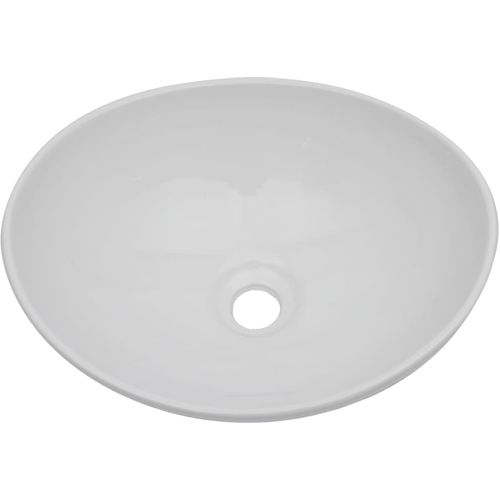 Dvodijelni set kupaonskog namještaja keramički bijeli slika 3