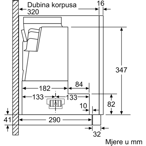 Bosch teleskopska napa DFS067K51 slika 12