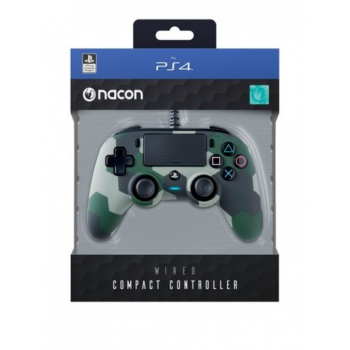 NACON PS4 WIRED COMPACT CONTROLLER CAMO GREEN slika 5